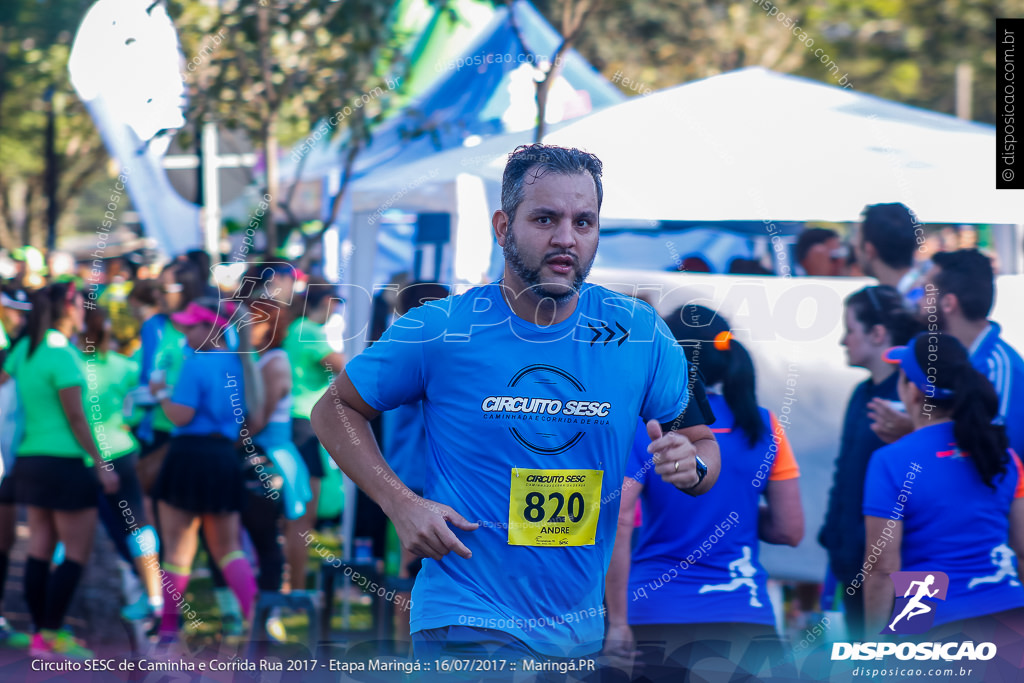 Circuito SESC de Caminhada e Corrida de Rua 2017 - Maringá