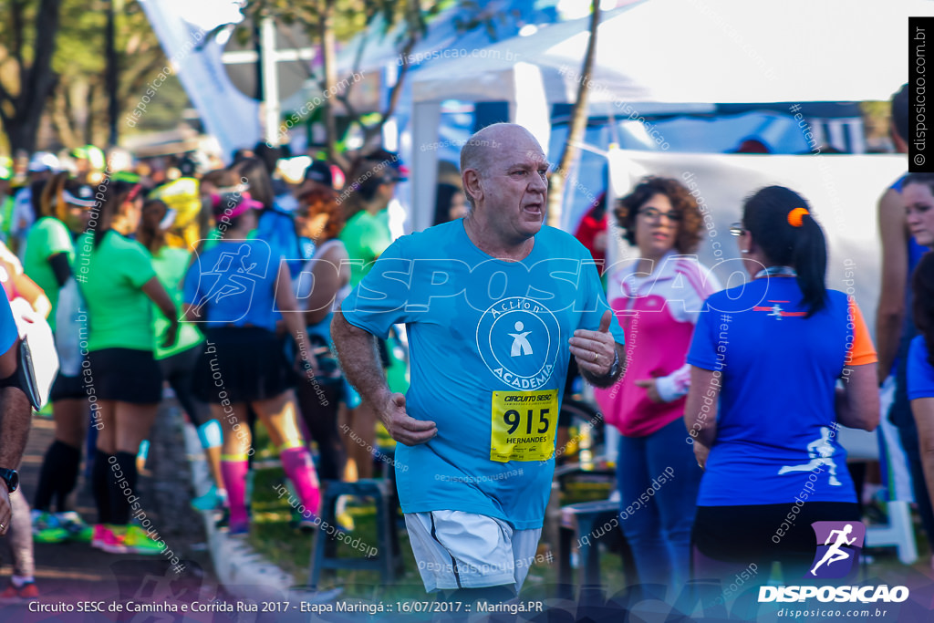 Circuito SESC de Caminhada e Corrida de Rua 2017 - Maringá