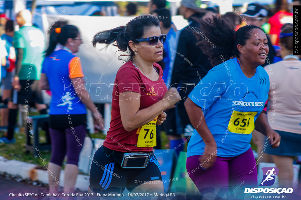 Circuito SESC de Caminhada e Corrida de Rua 2017 - Maringá