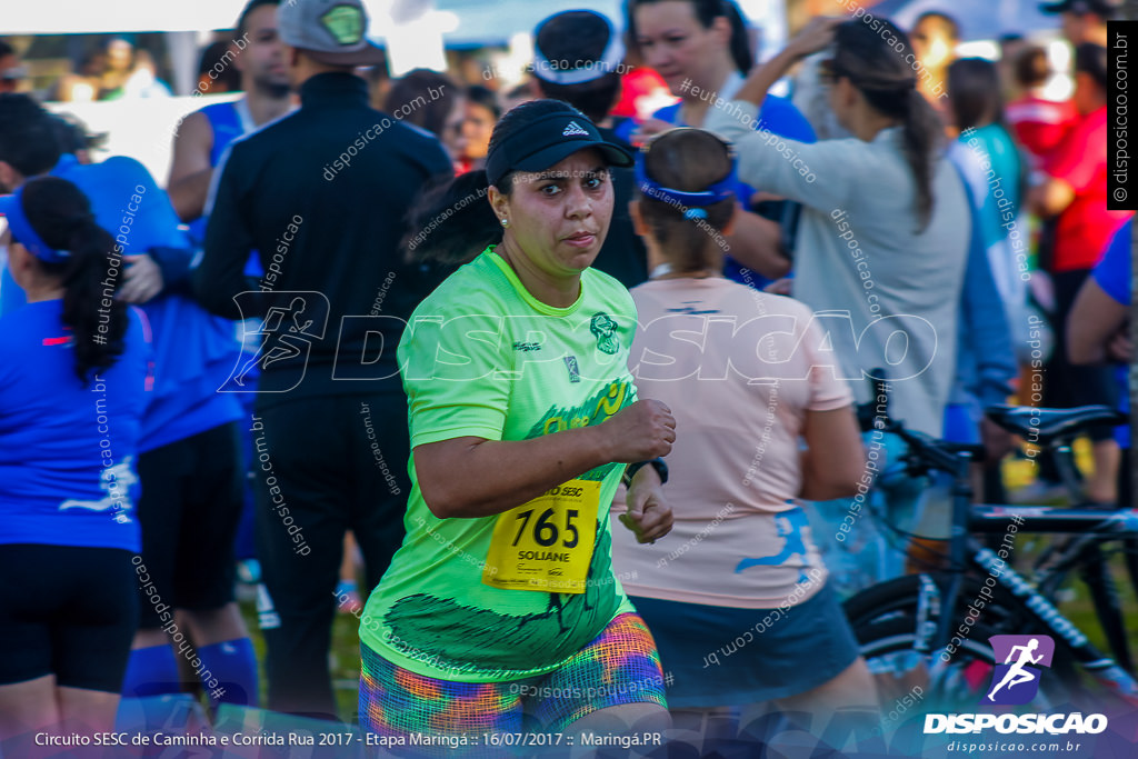 Circuito SESC de Caminhada e Corrida de Rua 2017 - Maringá