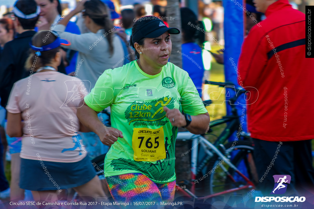 Circuito SESC de Caminhada e Corrida de Rua 2017 - Maringá