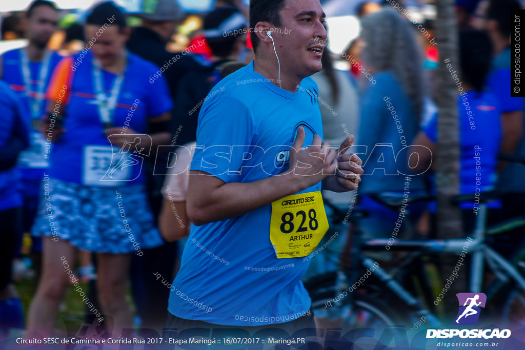 Circuito SESC de Caminhada e Corrida de Rua 2017 - Maringá