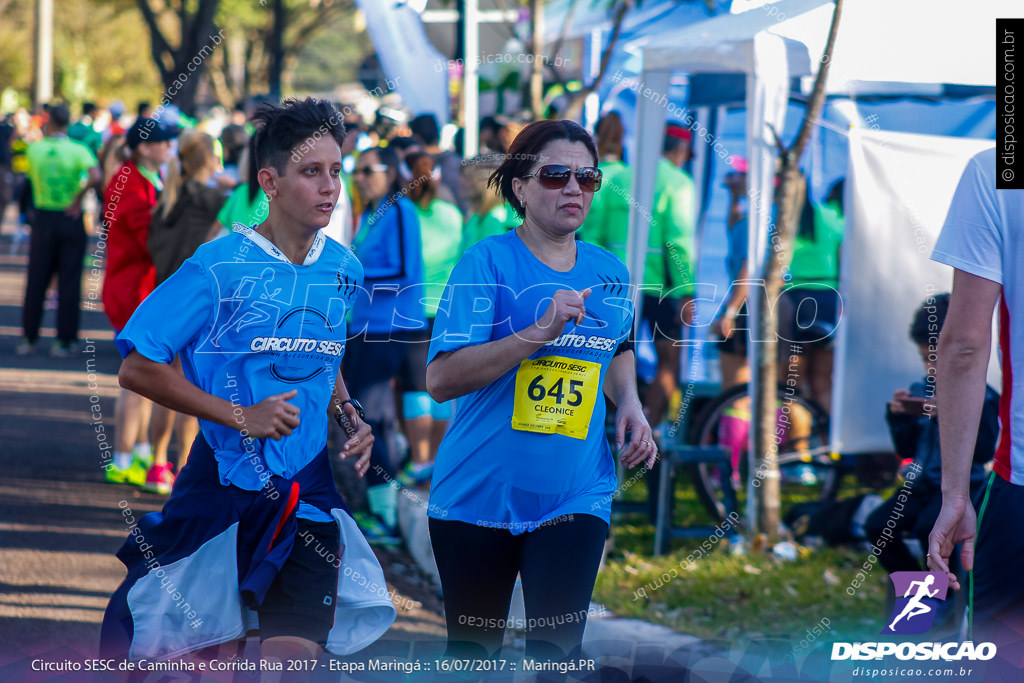 Circuito SESC de Caminhada e Corrida de Rua 2017 - Maringá