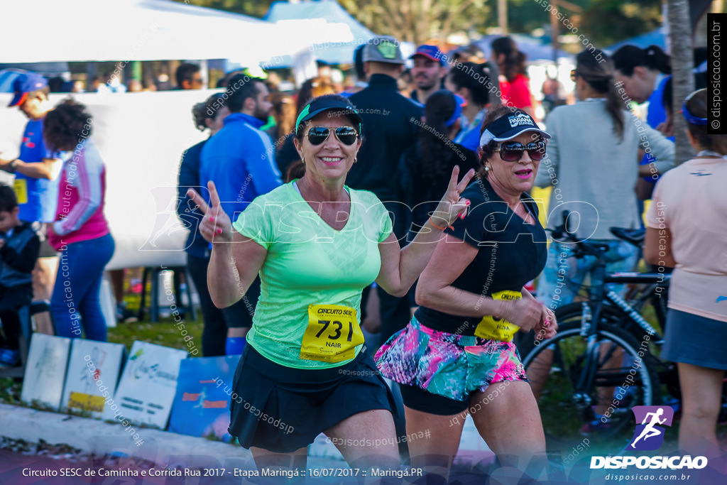 Circuito SESC de Caminhada e Corrida de Rua 2017 - Maringá