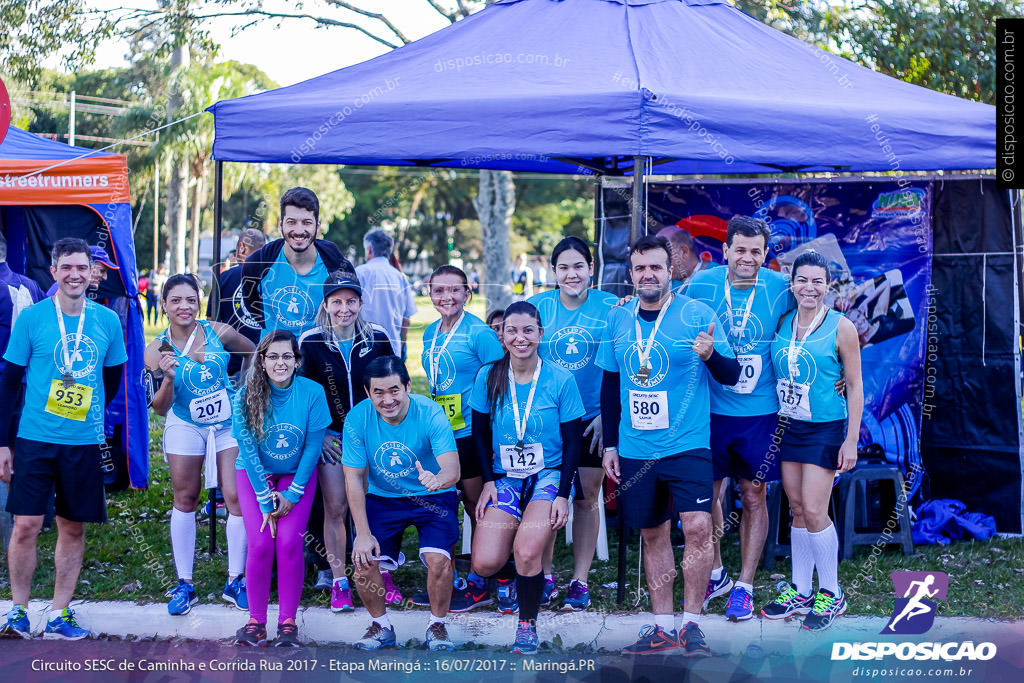 Circuito SESC de Caminhada e Corrida de Rua 2017 - Maringá