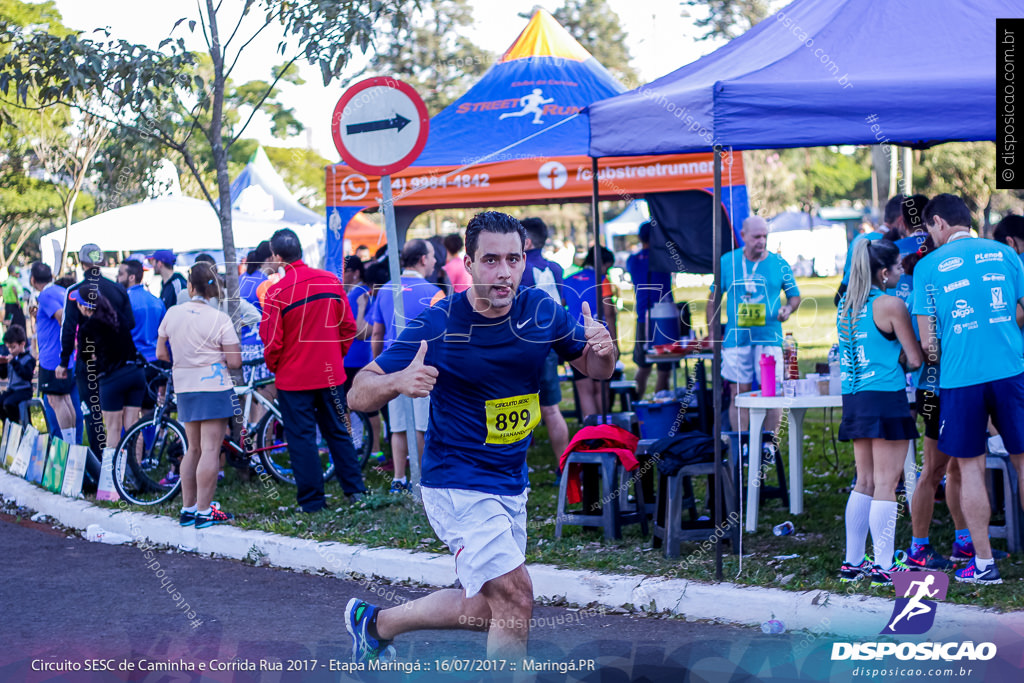 Circuito SESC de Caminhada e Corrida de Rua 2017 - Maringá