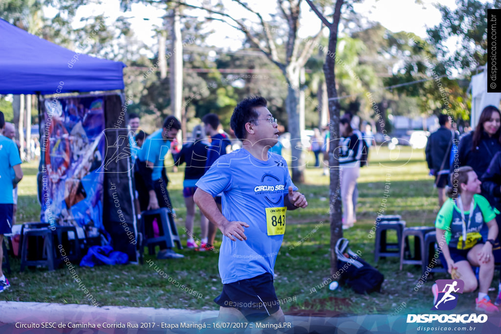 Circuito SESC de Caminhada e Corrida de Rua 2017 - Maringá