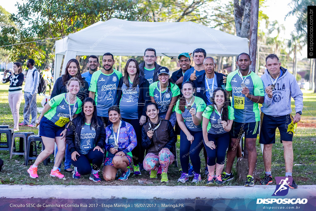 Circuito SESC de Caminhada e Corrida de Rua 2017 - Maringá