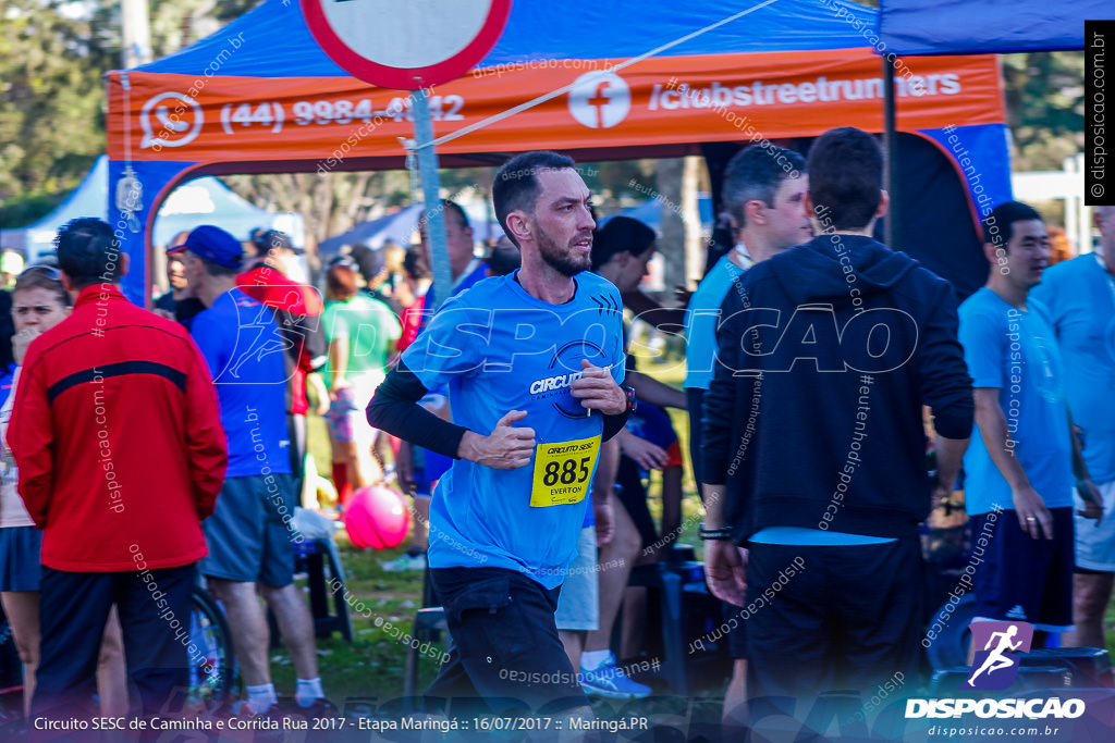 Circuito SESC de Caminhada e Corrida de Rua 2017 - Maringá