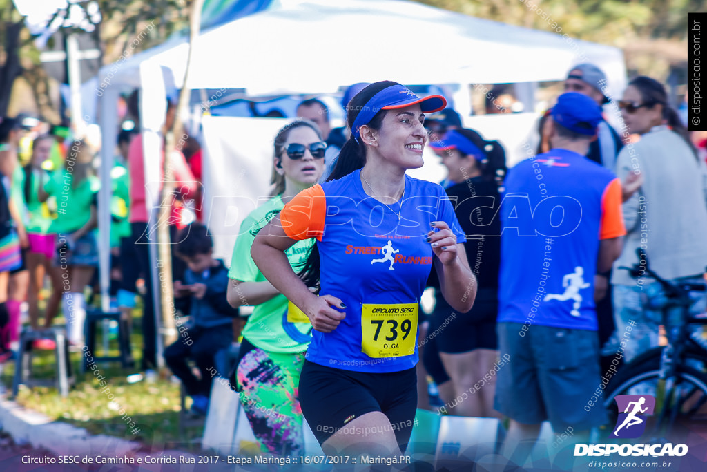 Circuito SESC de Caminhada e Corrida de Rua 2017 - Maringá