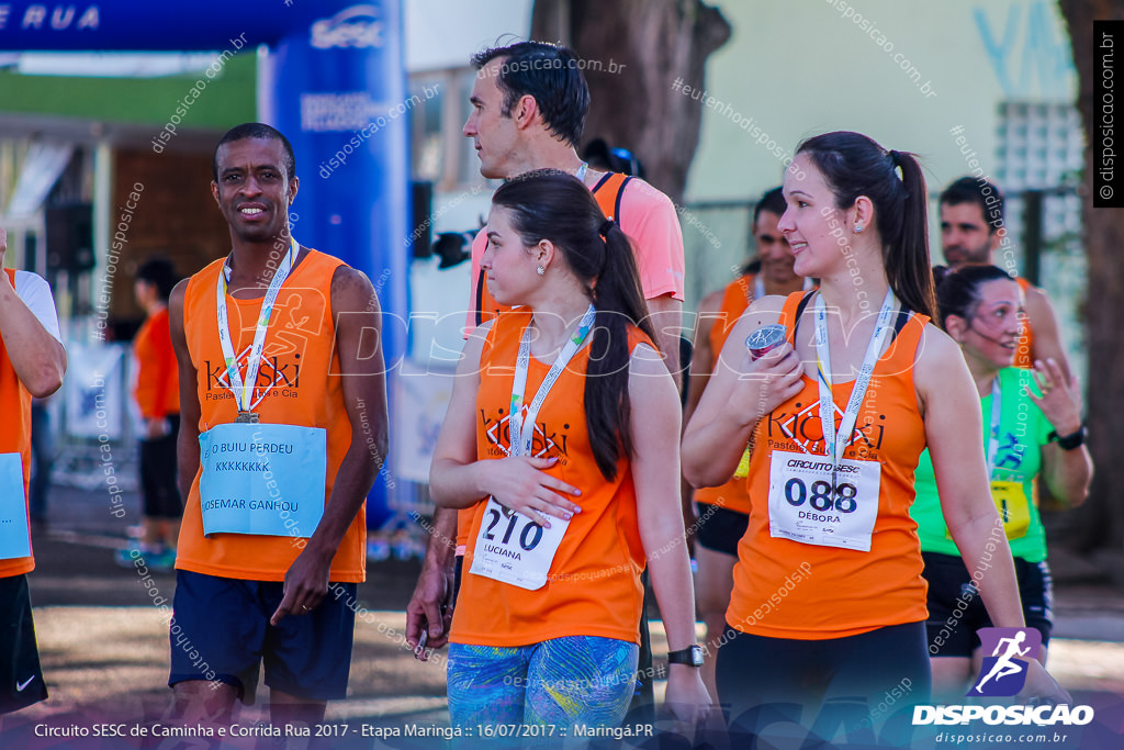 Circuito SESC de Caminhada e Corrida de Rua 2017 - Maringá