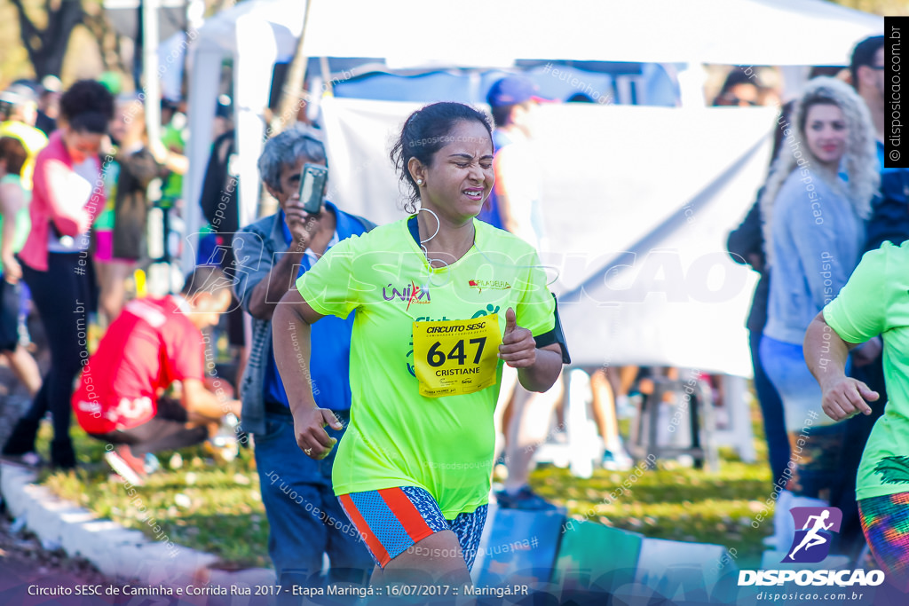 Circuito SESC de Caminhada e Corrida de Rua 2017 - Maringá