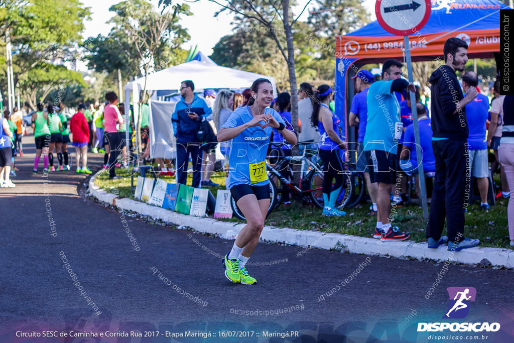 Circuito SESC de Caminhada e Corrida de Rua 2017 - Maringá