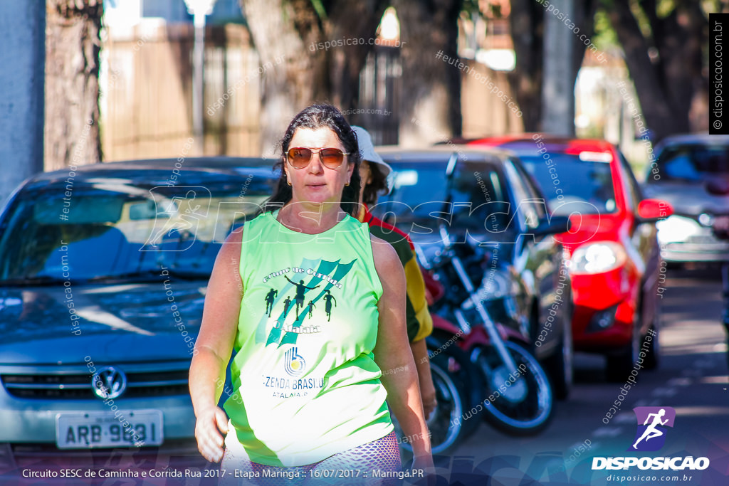 Circuito SESC de Caminhada e Corrida de Rua 2017 - Maringá