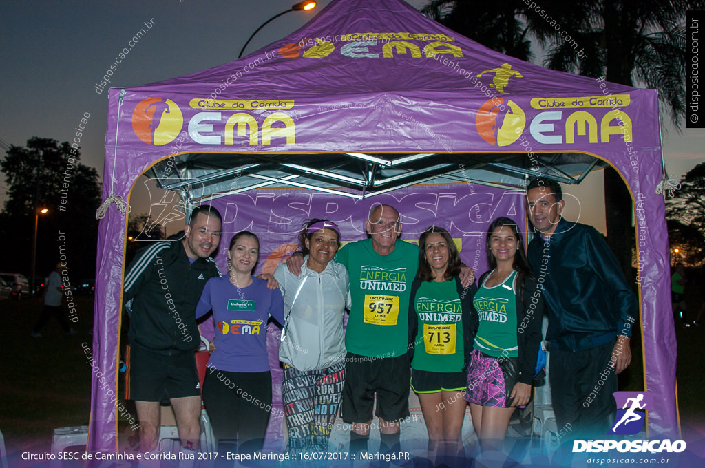 Circuito SESC de Caminhada e Corrida de Rua 2017 - Maringá