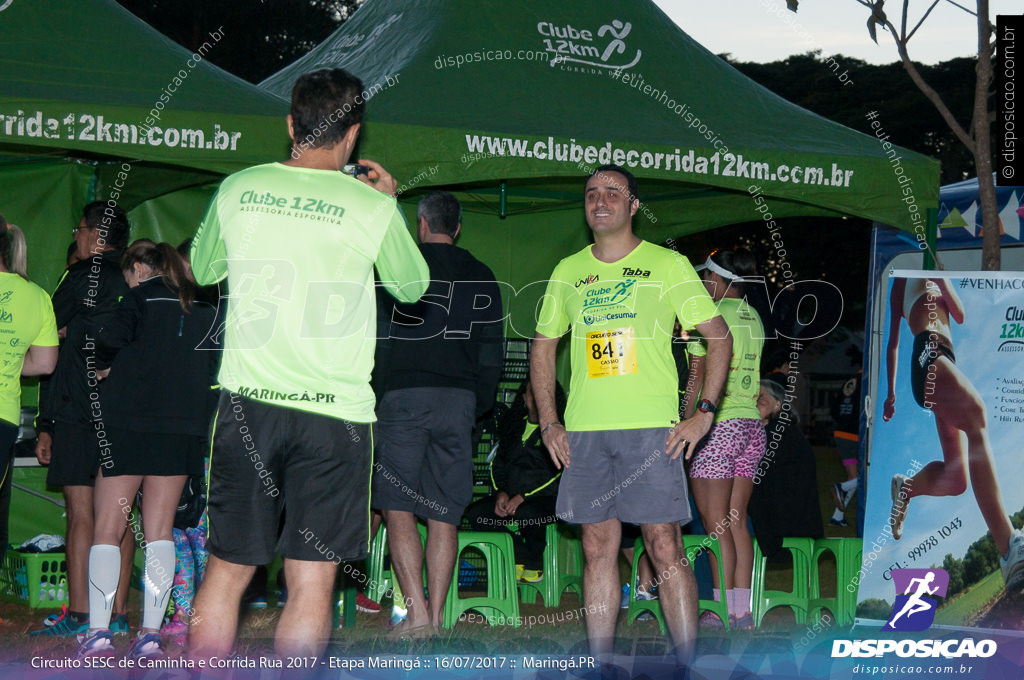 Circuito SESC de Caminhada e Corrida de Rua 2017 - Maringá