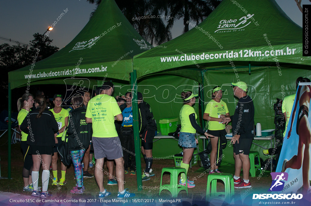 Circuito SESC de Caminhada e Corrida de Rua 2017 - Maringá