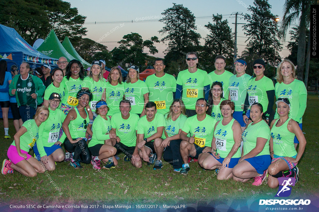 Circuito SESC de Caminhada e Corrida de Rua 2017 - Maringá