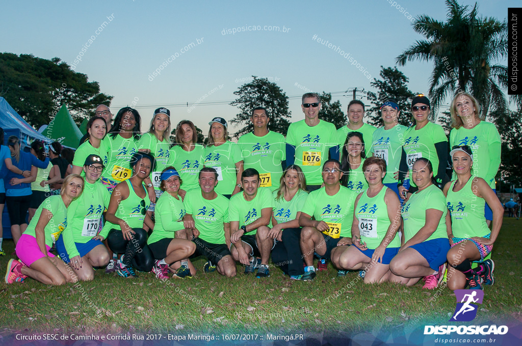 Circuito SESC de Caminhada e Corrida de Rua 2017 - Maringá