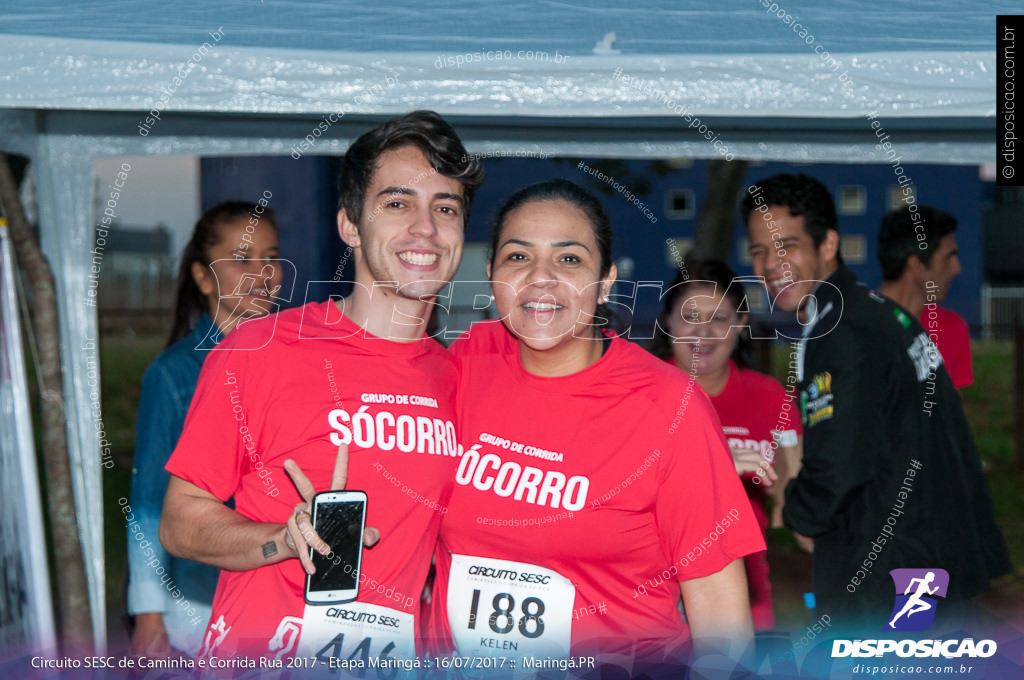 Circuito SESC de Caminhada e Corrida de Rua 2017 - Maringá