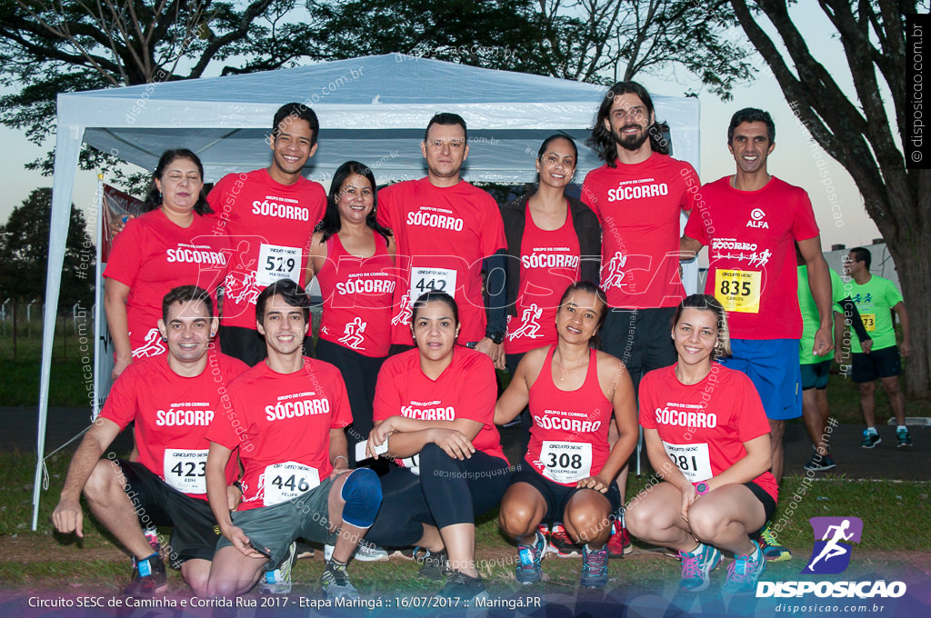 Circuito SESC de Caminhada e Corrida de Rua 2017 - Maringá