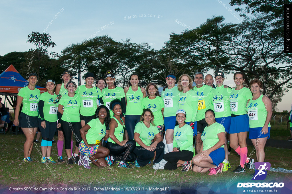 Circuito SESC de Caminhada e Corrida de Rua 2017 - Maringá