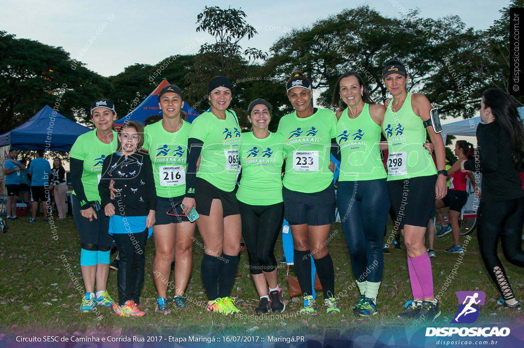 Circuito SESC de Caminhada e Corrida de Rua 2017 - Maringá