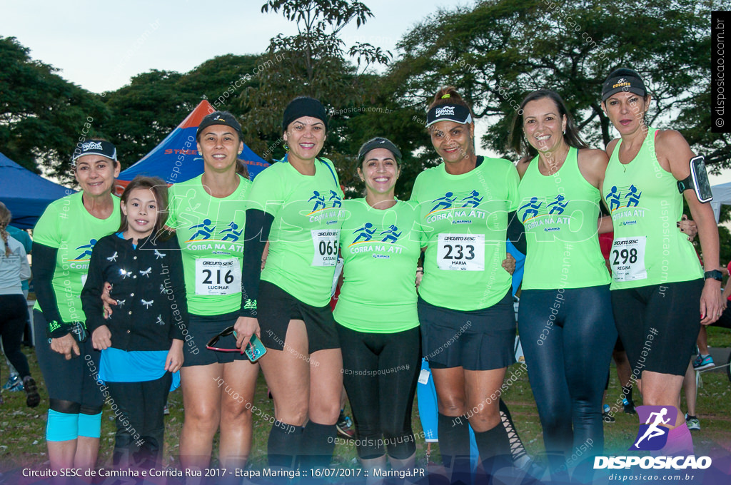 Circuito SESC de Caminhada e Corrida de Rua 2017 - Maringá