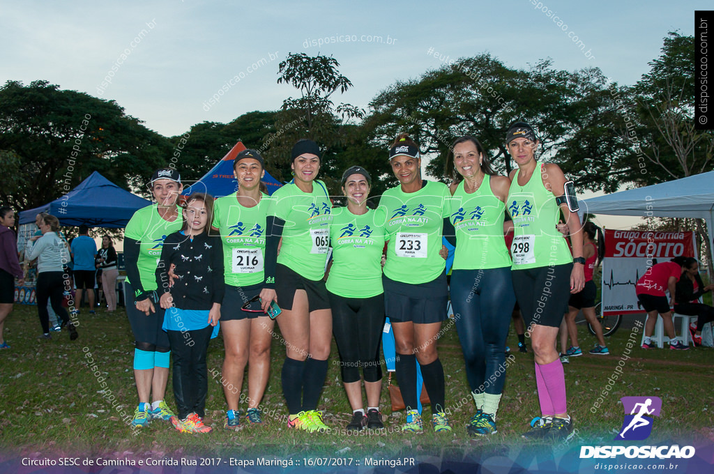 Circuito SESC de Caminhada e Corrida de Rua 2017 - Maringá