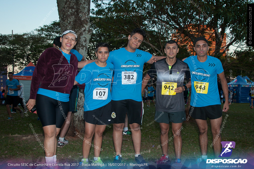 Circuito SESC de Caminhada e Corrida de Rua 2017 - Maringá