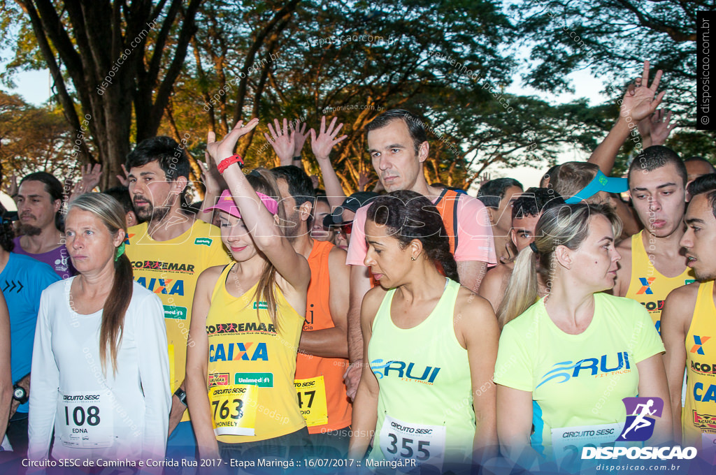 Circuito SESC de Caminhada e Corrida de Rua 2017 - Maringá