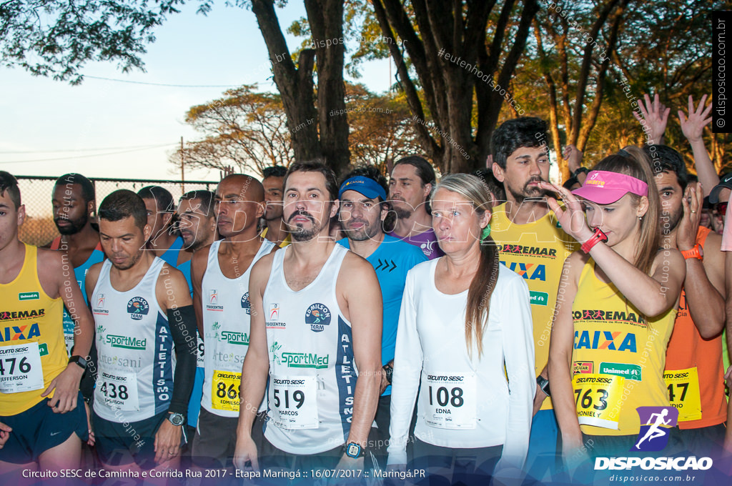 Circuito SESC de Caminhada e Corrida de Rua 2017 - Maringá