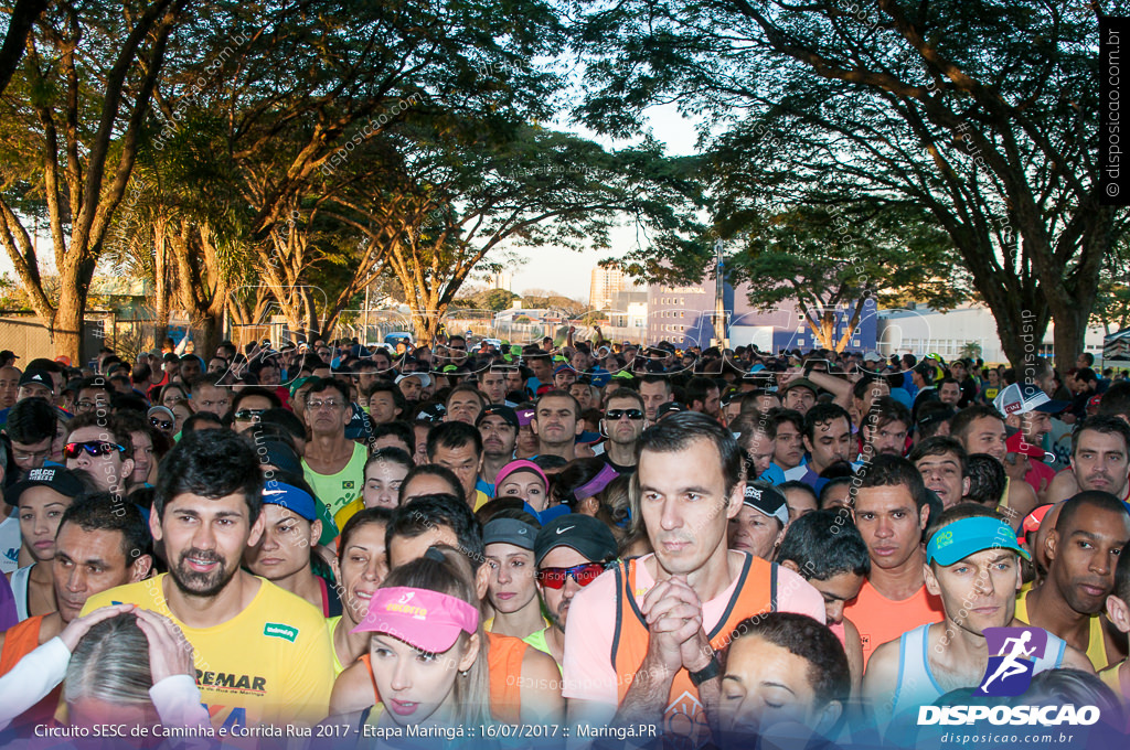 Circuito SESC de Caminhada e Corrida de Rua 2017 - Maringá