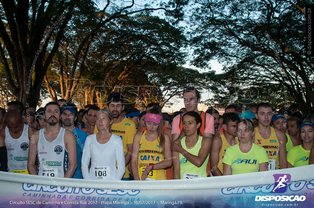 Circuito SESC de Caminhada e Corrida de Rua 2017 - Maringá