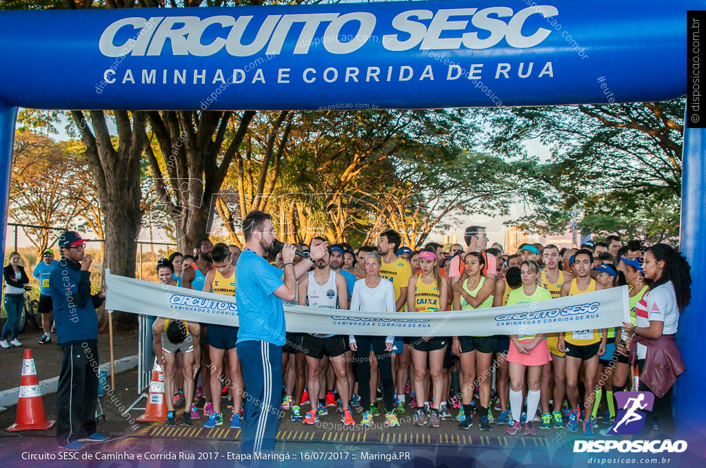 Circuito SESC de Caminhada e Corrida de Rua 2017 - Maringá