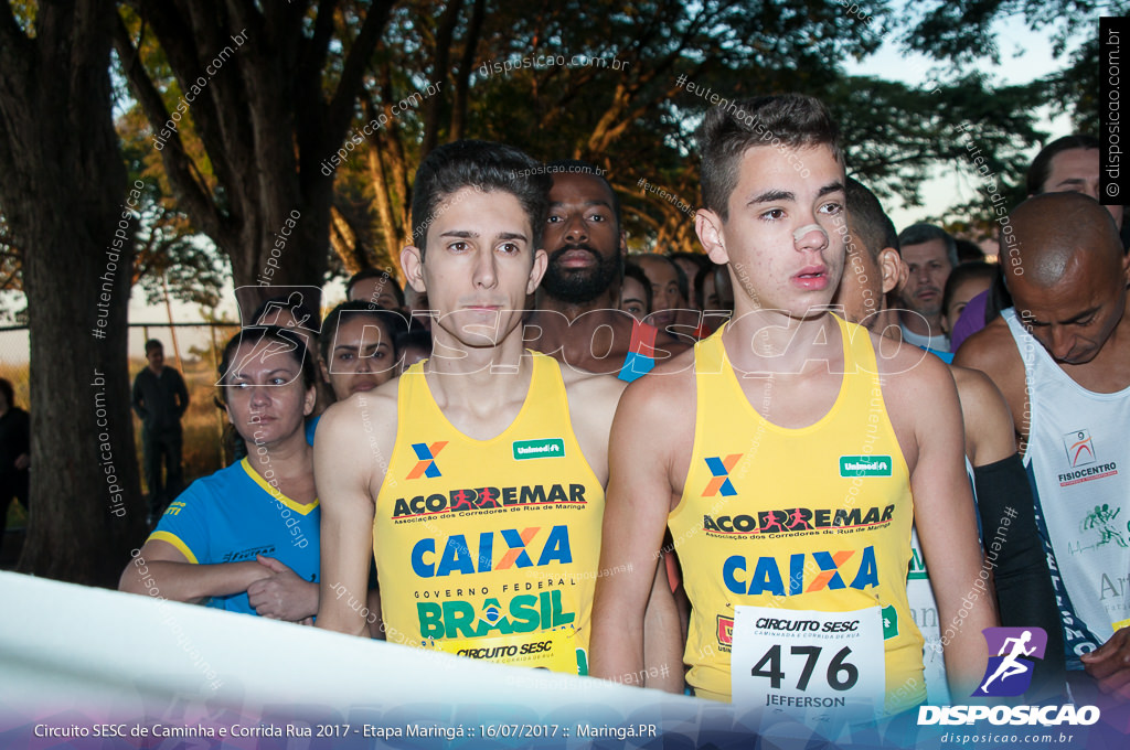 Circuito SESC de Caminhada e Corrida de Rua 2017 - Maringá