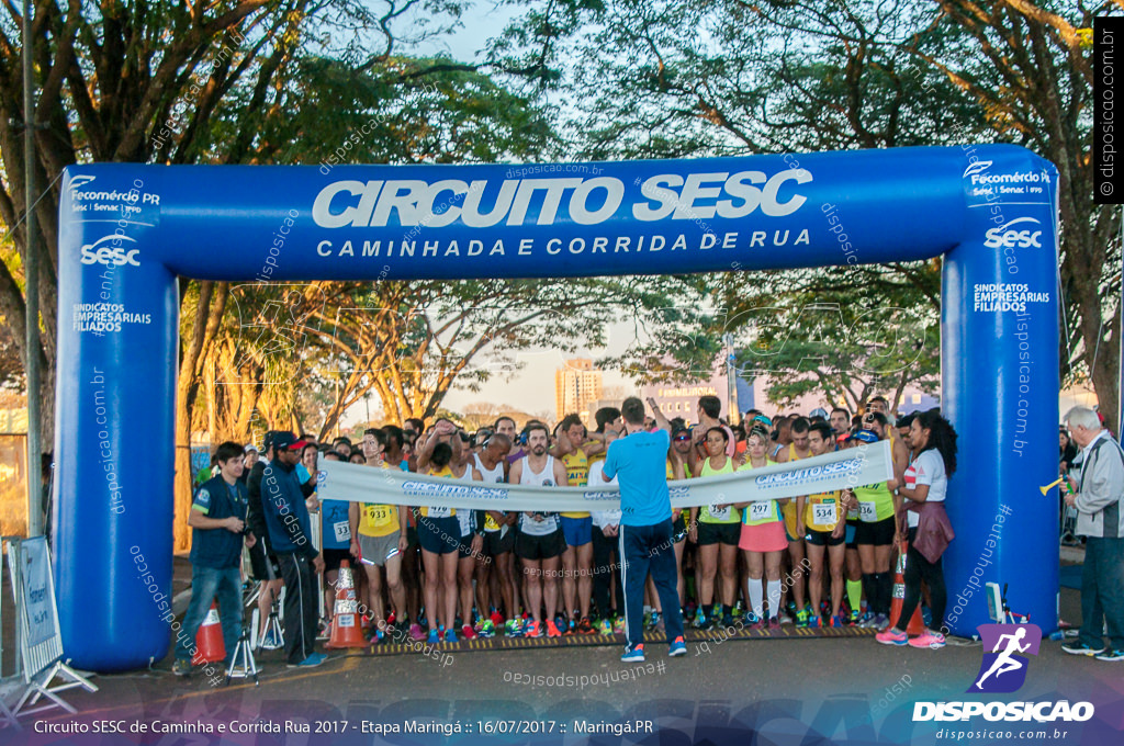 Circuito SESC de Caminhada e Corrida de Rua 2017 - Maringá