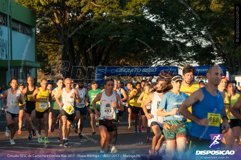 Circuito SESC de Caminhada e Corrida de Rua 2017 - Maringá