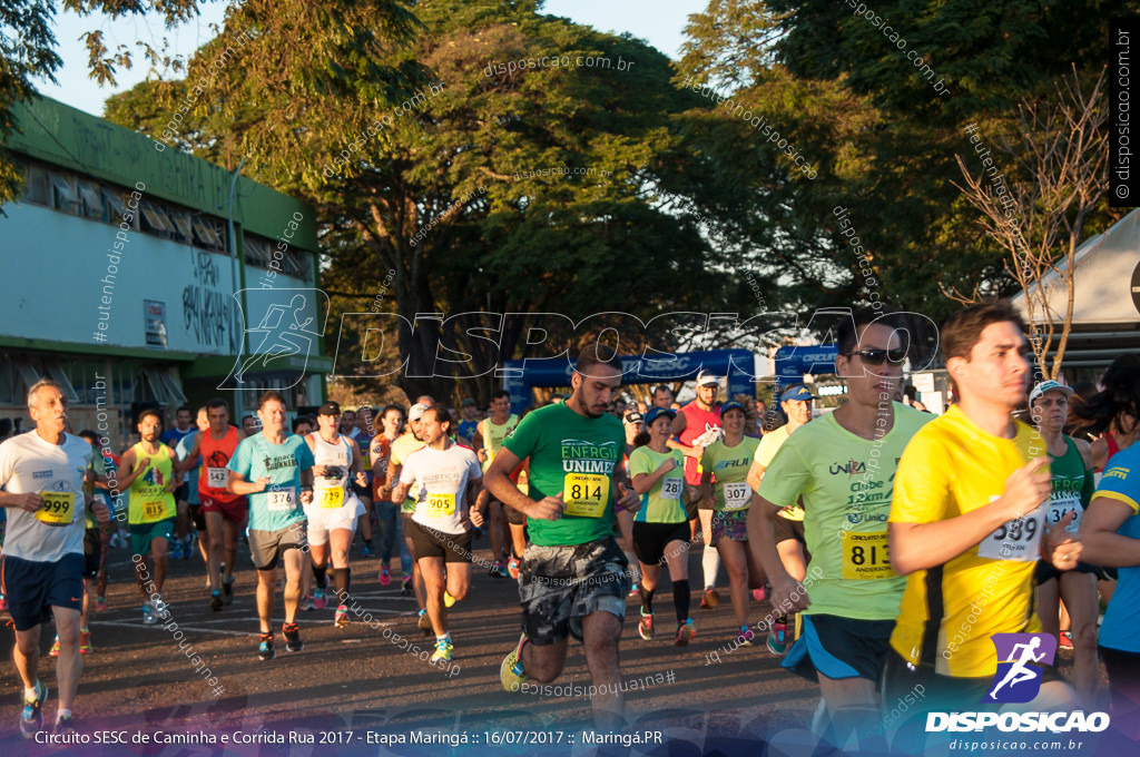 Circuito SESC de Caminhada e Corrida de Rua 2017 - Maringá