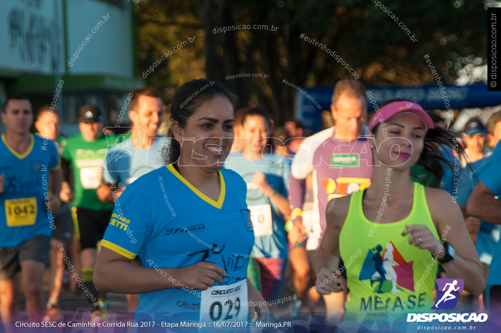 Circuito SESC de Caminhada e Corrida de Rua 2017 - Maringá