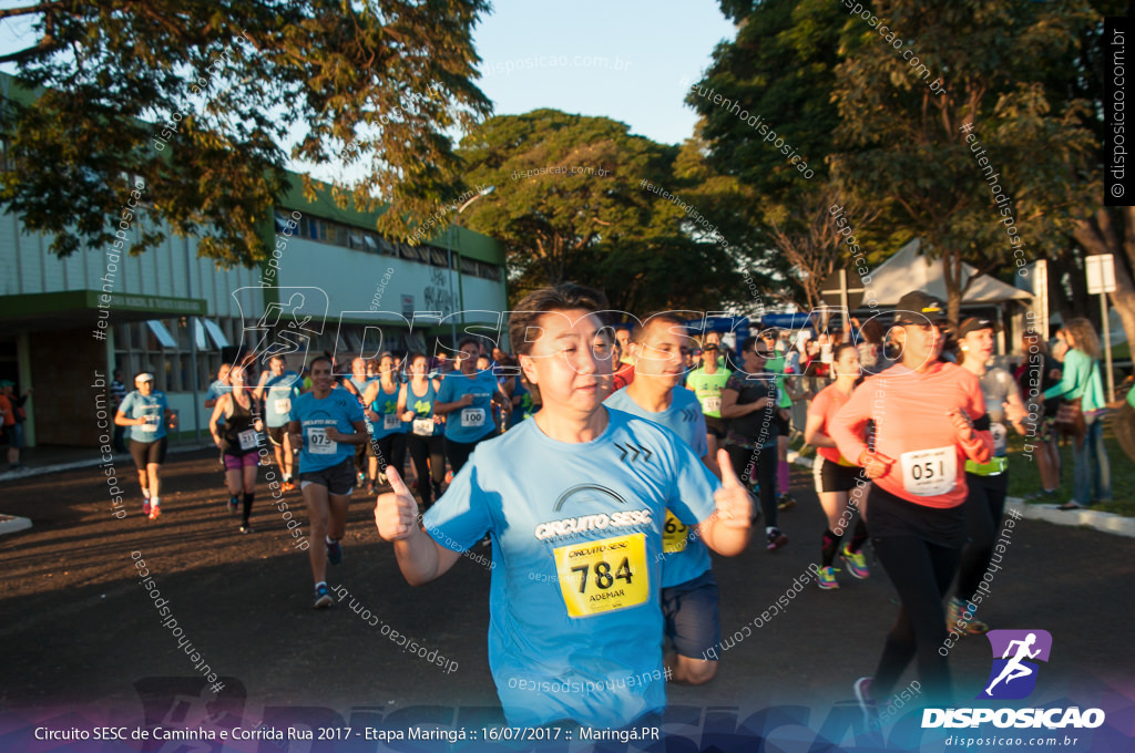 Circuito SESC de Caminhada e Corrida de Rua 2017 - Maringá