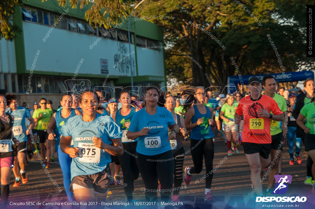 Circuito SESC de Caminhada e Corrida de Rua 2017 - Maringá