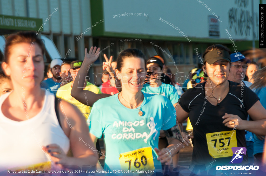 Circuito SESC de Caminhada e Corrida de Rua 2017 - Maringá