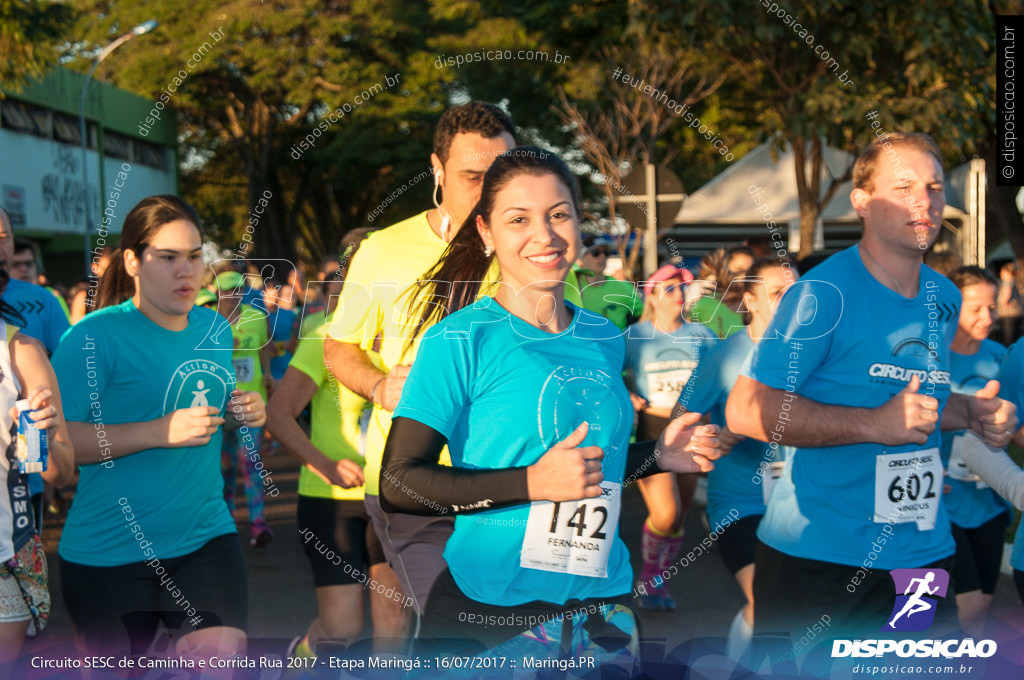 Circuito SESC de Caminhada e Corrida de Rua 2017 - Maringá