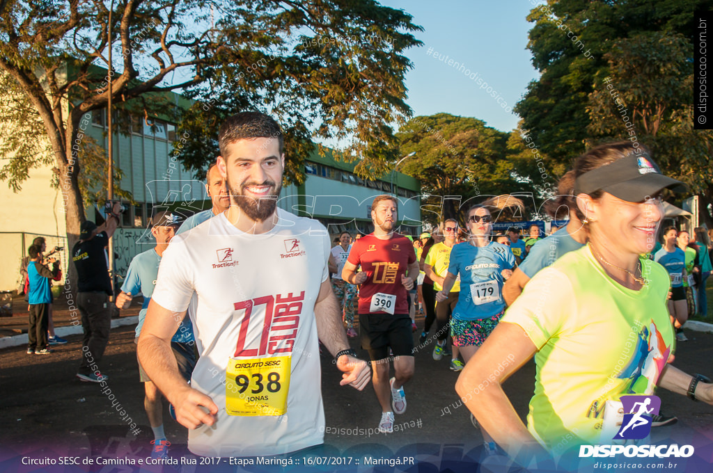 Circuito SESC de Caminhada e Corrida de Rua 2017 - Maringá