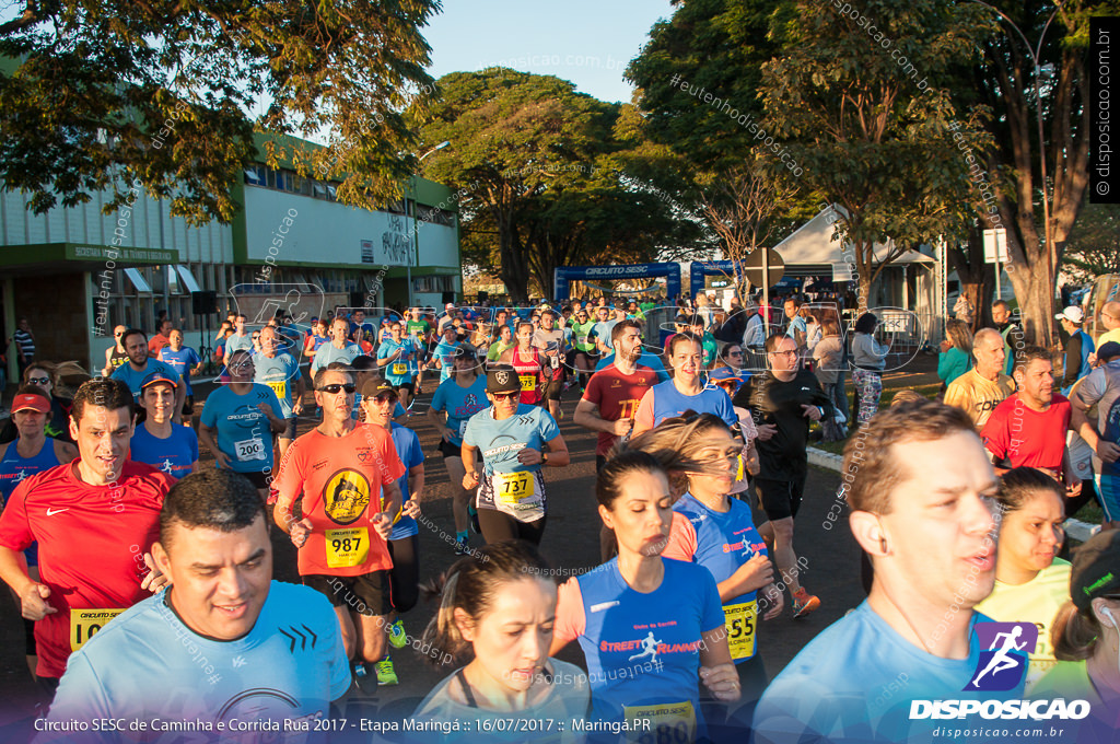 Circuito SESC de Caminhada e Corrida de Rua 2017 - Maringá