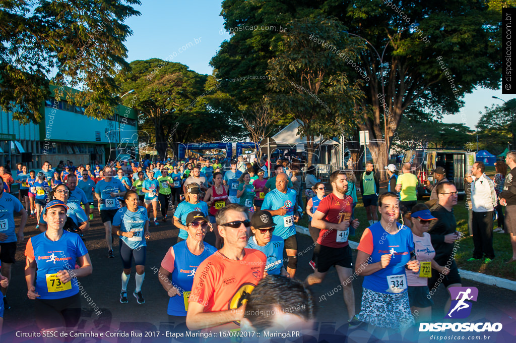 Circuito SESC de Caminhada e Corrida de Rua 2017 - Maringá