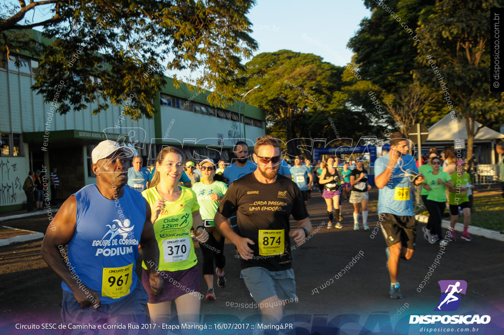 Circuito SESC de Caminhada e Corrida de Rua 2017 - Maringá