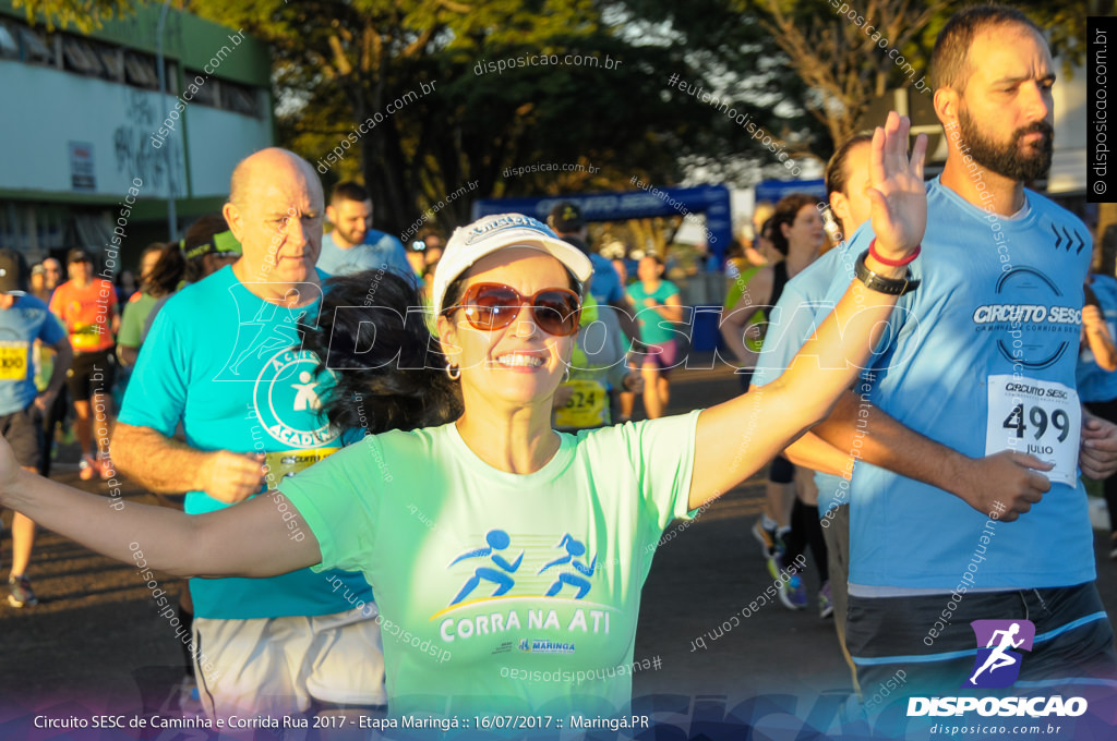 Circuito SESC de Caminhada e Corrida de Rua 2017 - Maringá