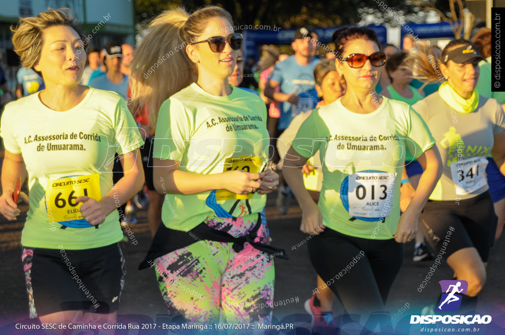 Circuito SESC de Caminhada e Corrida de Rua 2017 - Maringá